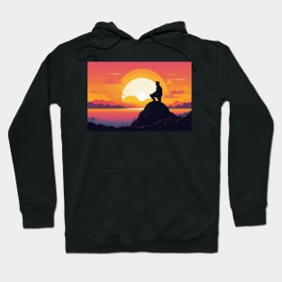 "Against the Odds: A Man's Win Against Life's Storms" Hoodie